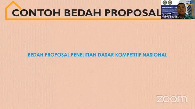 Strategi Penyusunan Proposal Hibah Penelitian yang Baik (WORKSHOP SERIES HIBAH HARI PERTAMA) смотреть онлайн