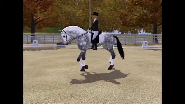 Sims 3 Horses / Pferde Dressage смотреть онлайн