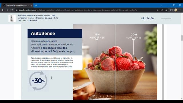 MAIS NOVIDADE DA ELECTROLUX - Geladeira Electrolux / Dispenser de Água e Gelo 540L Inox Look (IM8IS смотреть онлайн