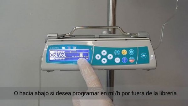 Infusomat Space : Programación basica