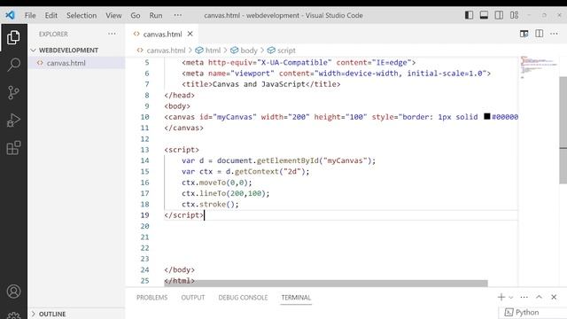 Canvas and JavaScript Tutorial смотреть онлайн