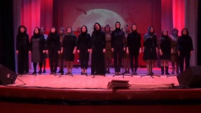 Песня "Ворон" Сводный хор ЦТиВ, солистка - Анна Халилова смотреть онлайн
