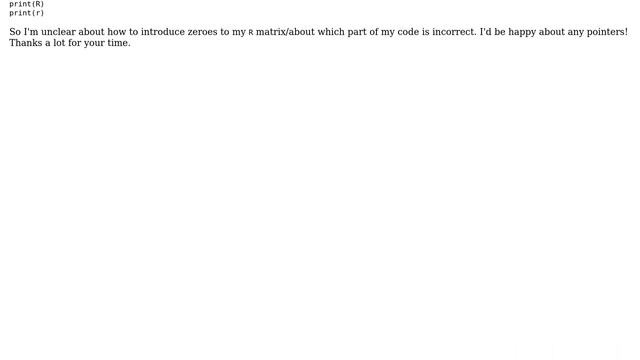 How can you implement Householder based QR decomposition in Python? смотреть онлайн