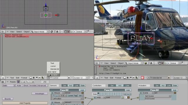 Blender 3D - Removing Cursor at Game Start смотреть онлайн