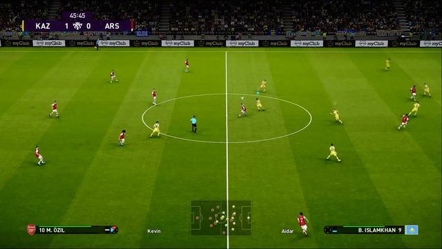 Efootball Pes 2020 First game - Kazakhstan vs Arsenal смотреть онлайн