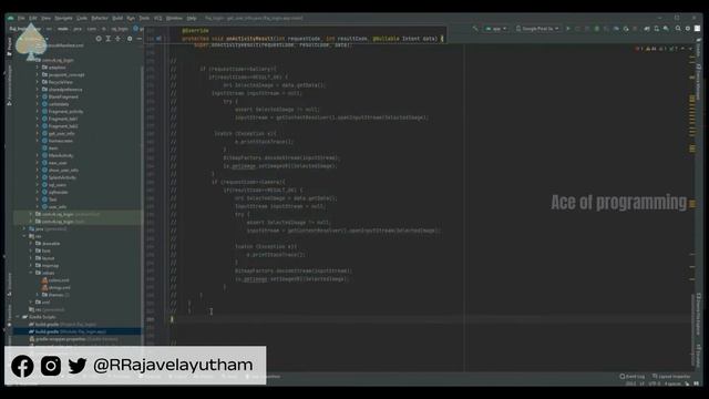How to Capture Image from Camera and Gallery | Android java | Tamil смотреть онлайн