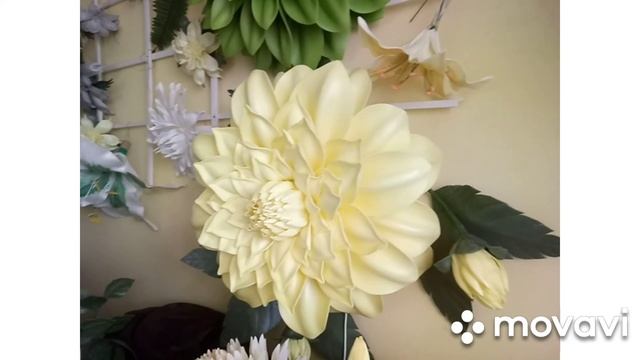 МК панно георгин