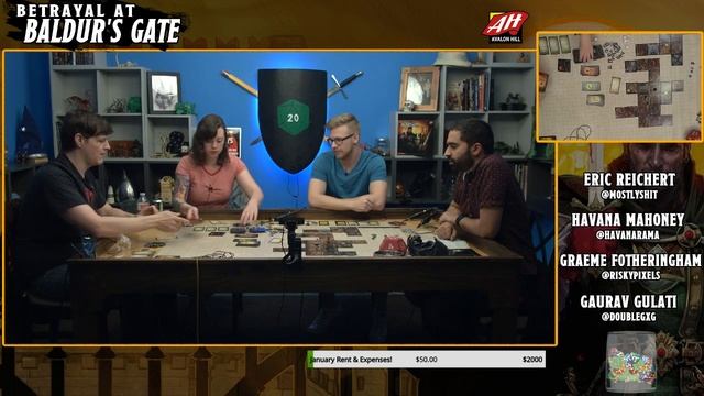 Betrayal at Baldur's Gate - Board Game Playthrough смотреть онлайн