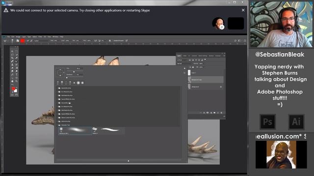 Stephen Burns Photoshop Features and Brushes - 2018 04 02 1 смотреть онлайн