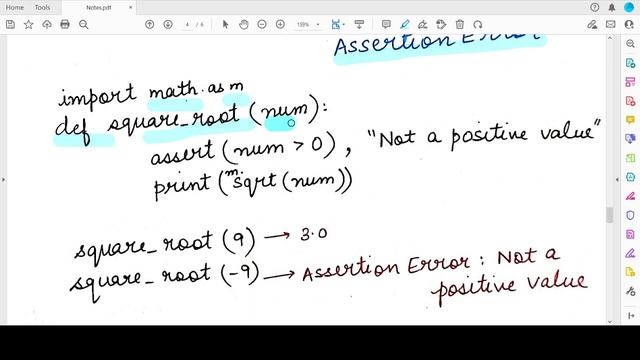 Assert Statement in Exception Handling: Class 12 Computer Science with Python | Lecture 4 смотреть онлайн
