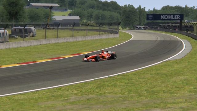 Assetto Corsa :: F2004 @ Road America :: Hotlap смотреть онлайн