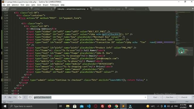 PayUMoney Payment Gateway Integration with PHP смотреть онлайн