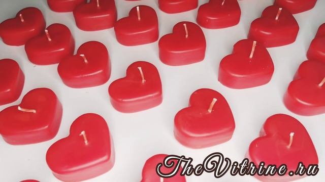 Свечи сердечки на День святого Валентина смотреть онлайн
