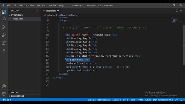 Web development using PHP & MYSQL - Session #2 - HTML смотреть онлайн