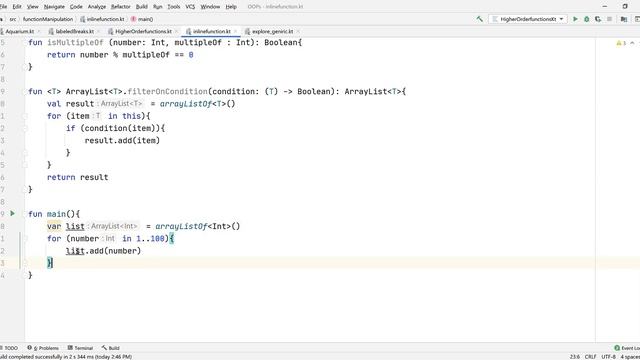 #39 inline functions in kotlin | Kotlin tutorial | Kotlin Bootcamp for programmers смотреть онлайн