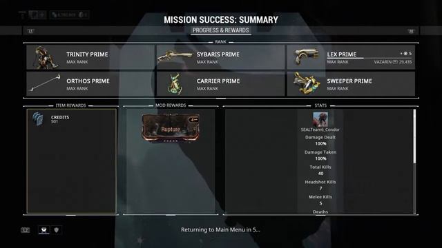 Warframe: Chains of Harrow Full quest смотреть онлайн