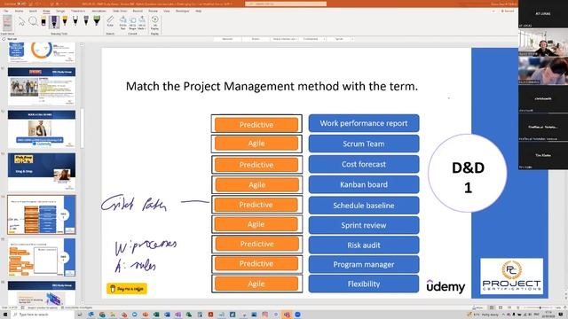 Practicing PMP Drag & Drop Questions смотреть онлайн
