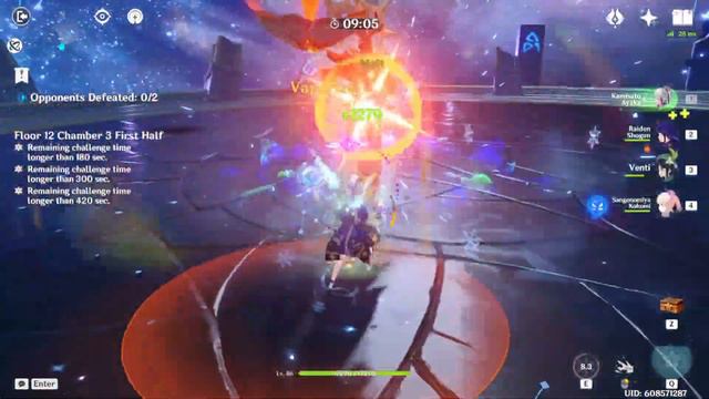 Genshin Impact - Spiral Abyss (Floor 12) 4/16/2022 смотреть онлайн