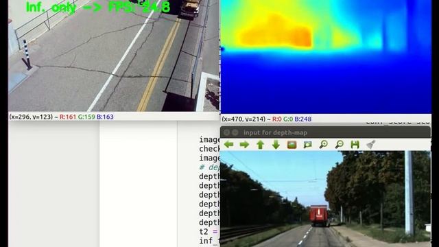 08 Running Object Detection and Depth Map Together in Jetson TX2 - TensorRT (Demo) смотреть онлайн
