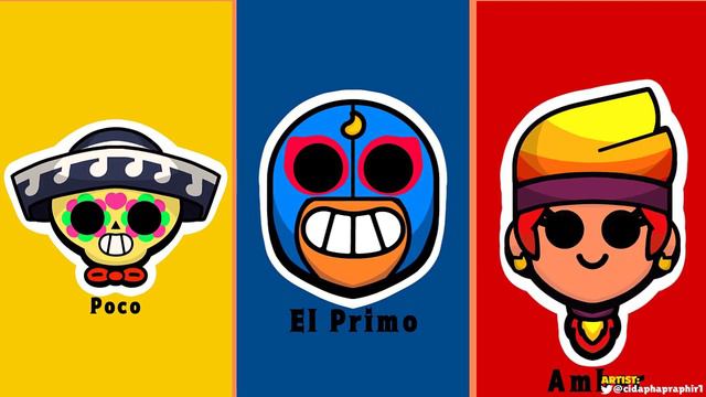 Every Trio In Brawl Stars (Fanart) | StuntShow Update