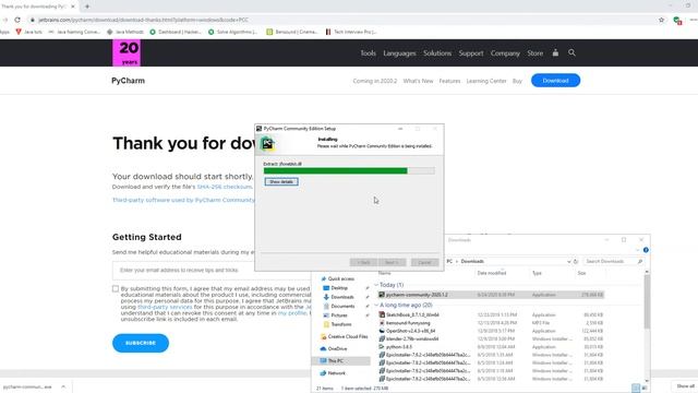 How to install Pycharm IDE on Windows/Mac/Linux смотреть онлайн