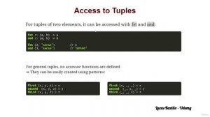 17 - Access to Tuples