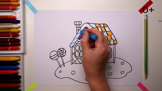 #какнарисовать #ДеньПряничногоДомика #12декабря #челендж #howtodraw #challenge #12december