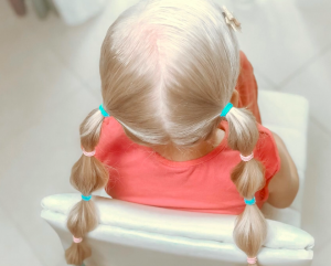 Прическа в школу и просто на каждый день _ Фонарики _ Красивые прически для девочек