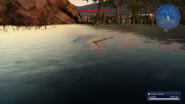 FINAL FANTASY XV Gladio scares fish off. смотреть онлайн
