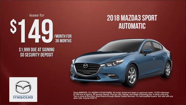 Neil Huffman Mazda - September 2018 Specials смотреть онлайн