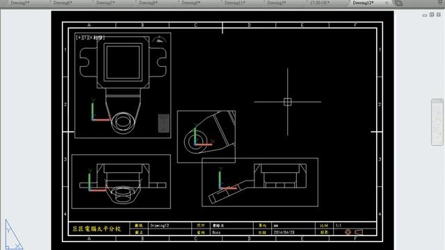 【AutoCAD2014教學】285 輔助圖使用實體視圖與實體圖面 смотреть онлайн