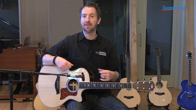 Taylor 814ce Grand Auditorium Acoustic-electric Guitar Demo - Sweetwater Sound смотреть онлайн