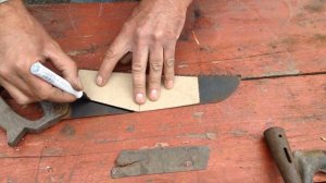 Как сделать тяпку из ручной пилы,восстанавливаем старую тяпку