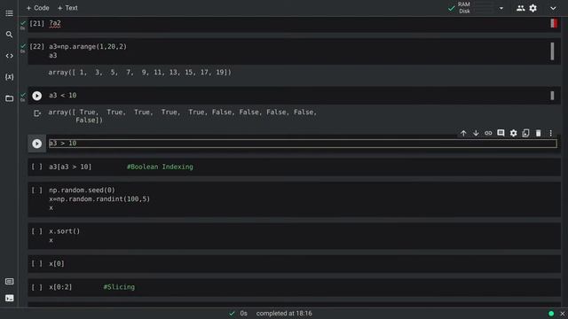 NumPy Basics in under 10 min смотреть онлайн