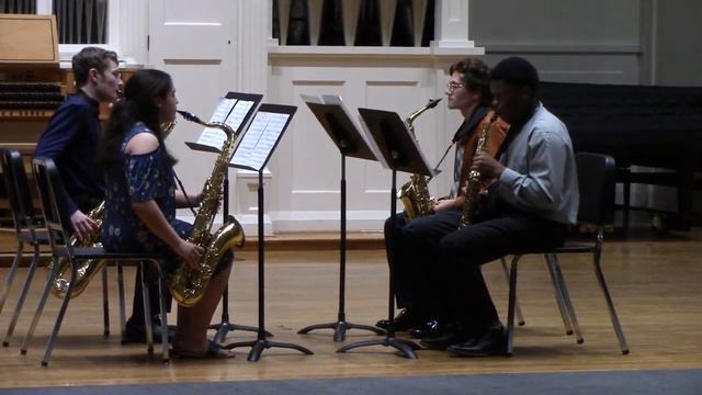 Stetson University Saxophone Workshop 2017 Chamber Quartet смотреть онлайн