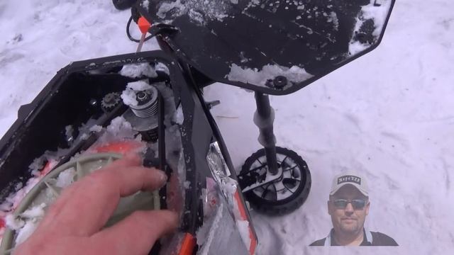 Электрический снегоуборщик. Есть ли польза от дополнительного воздухозаборника? смотреть онлайн