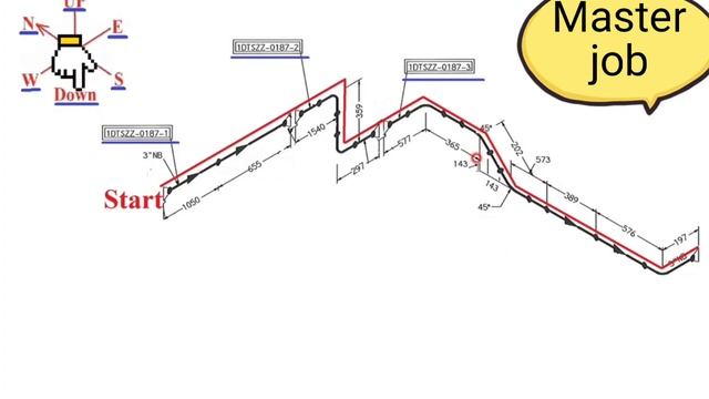 Pipe drawing tutorial, Isometric for beginners смотреть онлайн