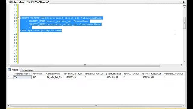 TSQL: How To Create A Foreign Key смотреть онлайн