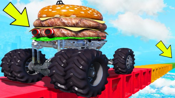 КАК ДАЛЕКО СМОЖЕТ ТРОЛЛЬ ТАЧКА ПРОЕХАТЬ ПО ДЫРЯВЫМ БЛОКАМ В ГТА 5? ЭКСПЕРИМЕНТЫ В GTA 5 ONLINE