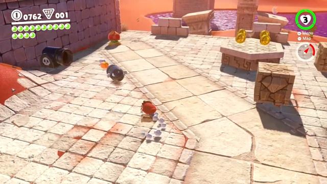 Super Mario Odyssey - Sand Kingdom Moon #19 - Bullet Bill Breakthrough смотреть онлайн