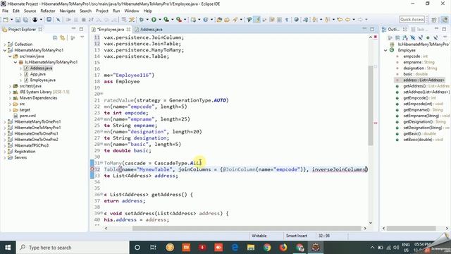 Hibernate Mapping [Many-To-Many (Insert)] | Hibernate Core Tutorial in Hindi | #12 смотреть онлайн
