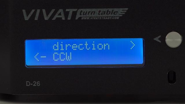 Съемка на поворотном столе VIVAT TURN TABLE D26 смотреть онлайн