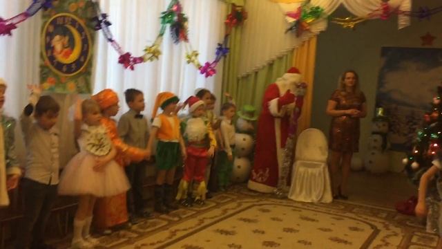 Новогодний утренник. 12. Встреча 2017. Липецк. смотреть онлайн