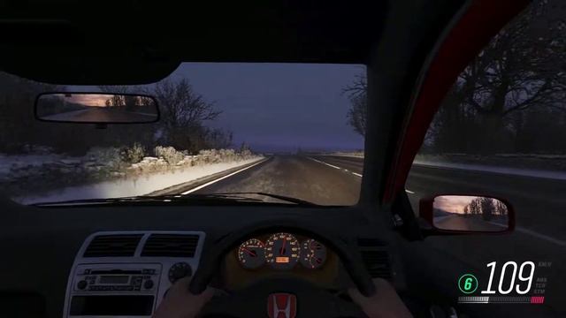 2004 Honda Civic Type R | POV Drive | Winter | Forza Horizon 4 смотреть онлайн