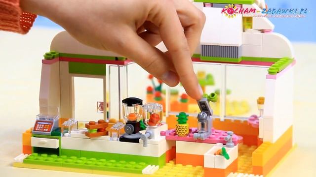 Heartlake Juice Bar / Bar z Sokami w Heartlake 41035 - Lego Friends - Recenzja смотреть онлайн