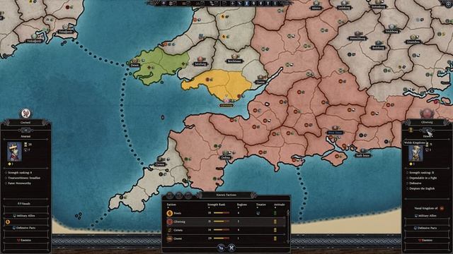 The Dragon of the West Rises! - Total War: Thrones of Britannia - Gwined #1 смотреть онлайн