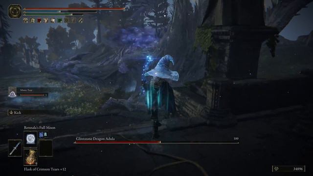 ELDEN RING Glintstone Dragon Adula NG+ (Sorcery build) смотреть онлайн