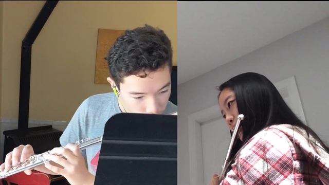 Air du Fat puni by Francois Devienne - Flute Duet || Scherzando Music смотреть онлайн