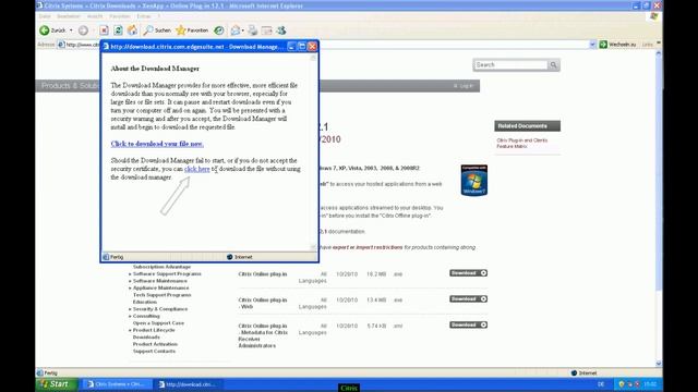 Installation Citrix Online-Plugin-Web смотреть онлайн
