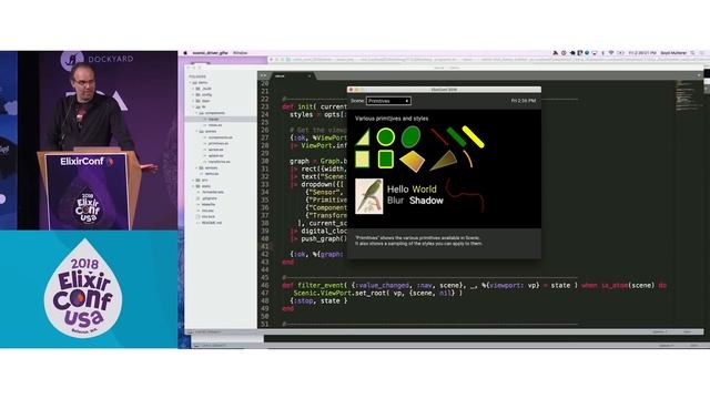 ElixirConf 2018 - Introducing Scenic A Functional UI Framework - Boyd Multerer смотреть онлайн